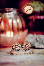 Load image into Gallery viewer, Mandala Blossom Stud Earrings
