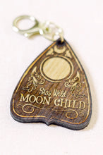 Load image into Gallery viewer, Stay Wild Moon Child Key Chain
