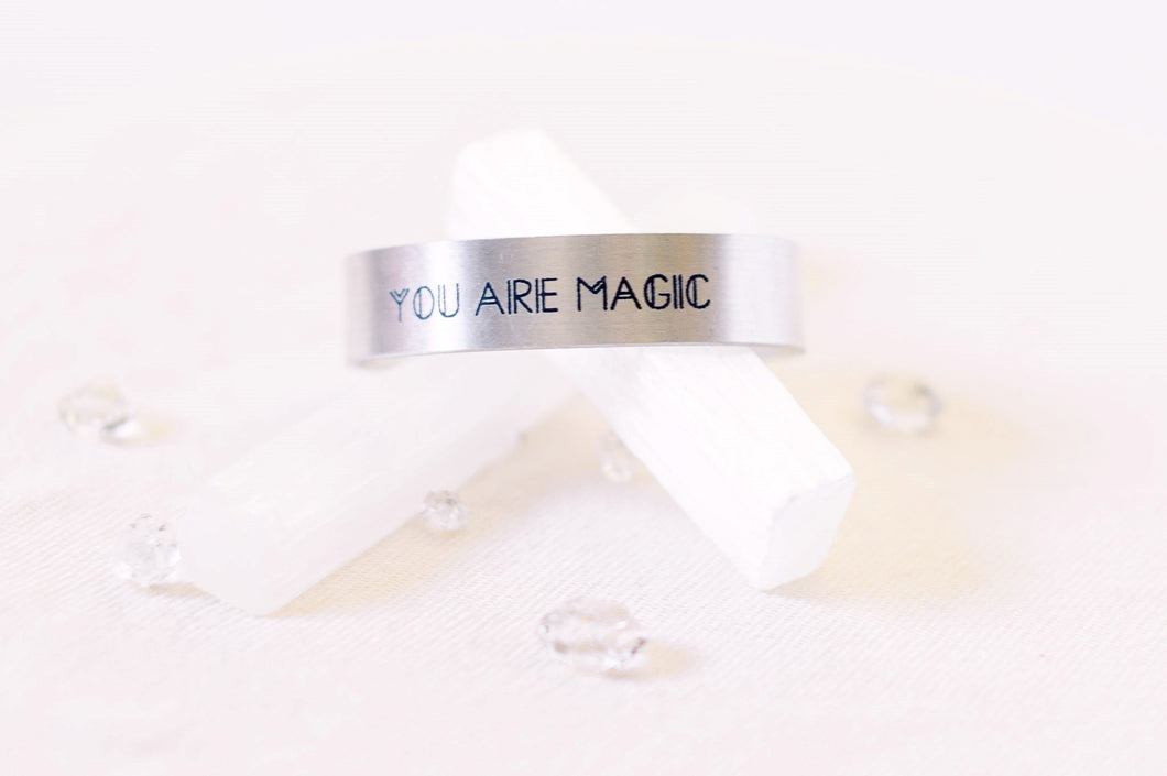 “YOU ARE MAGIC” Cuff Bracelet