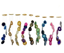 Load image into Gallery viewer, Agate Slice Windchime

