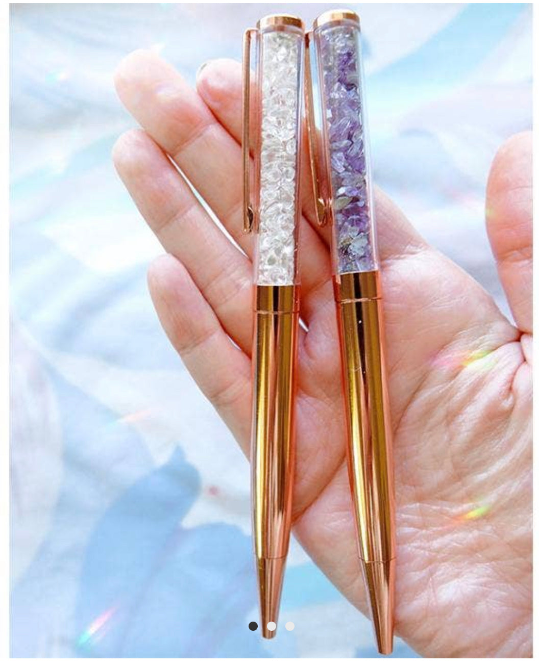 Crystal Refillable Pens